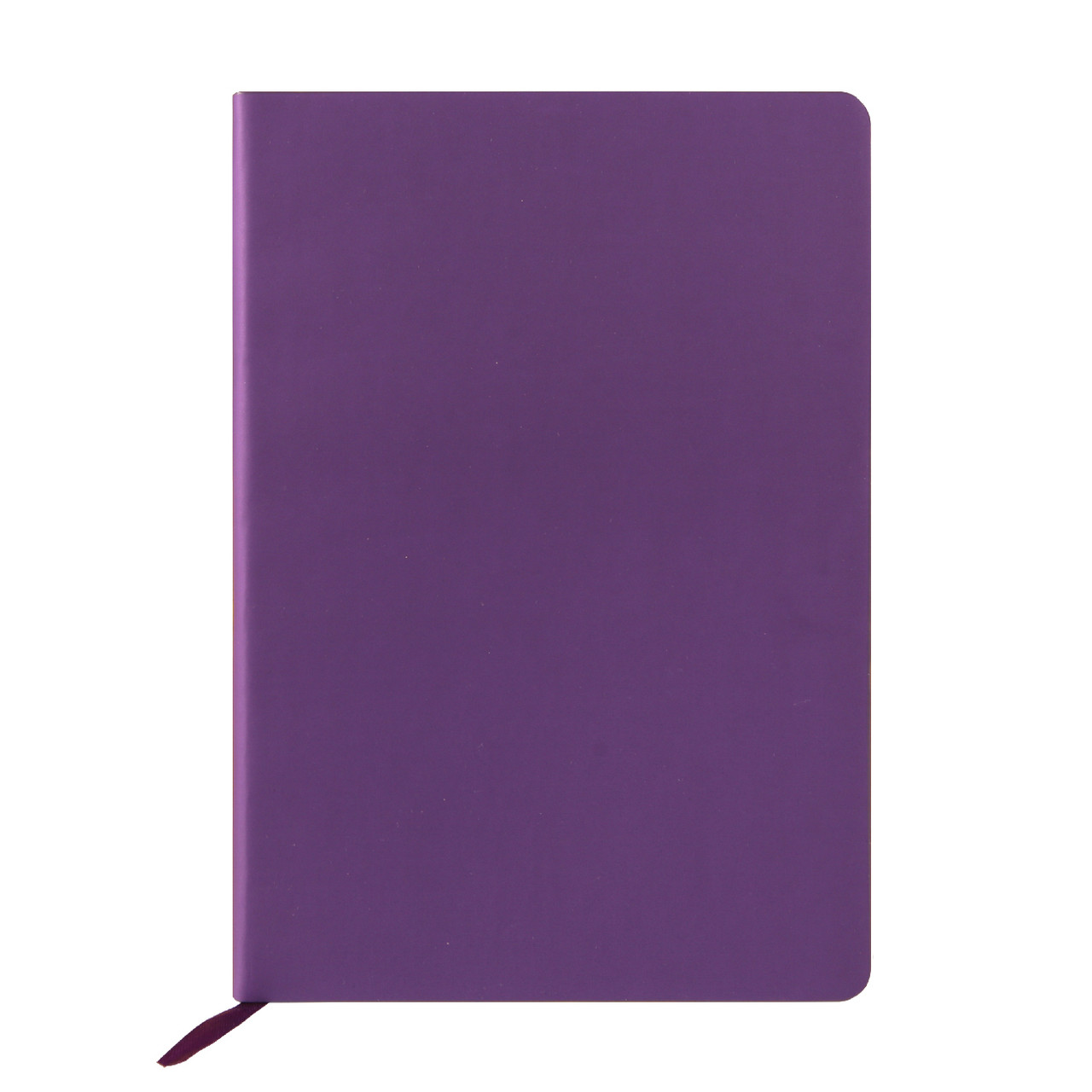 Блокнот NIKA soft touch, фиолетовый - фото 1 - id-p97603467