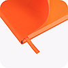 Блокнот NIKA soft touch, оранжевый, фото 4
