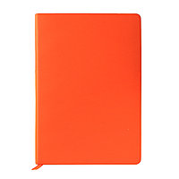 Блокнот NIKA soft touch, оранжевый