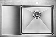 Мойка кухонная Paulmark Atlan PM217851-BSR нержавеющая сталь, правая