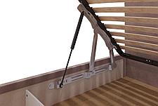 Кровать с подъёмным механизмом Агата 160х200 см, Розовый, фото 3