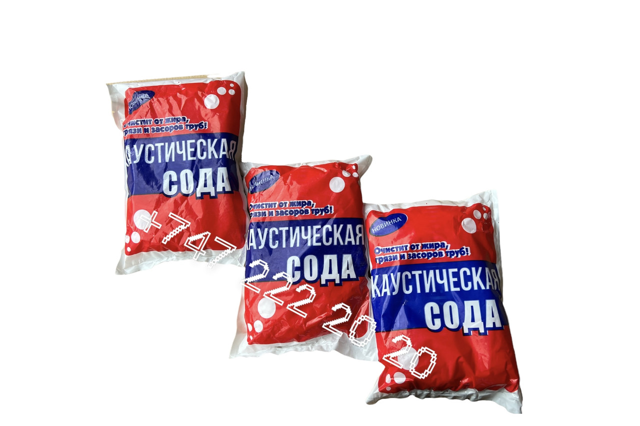 Сода Каустическая 1кг 1/50