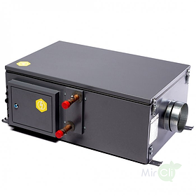 Компактная приточная установка с водяным калорифером Minibox W-1050-1/24kW/G4 Zentec