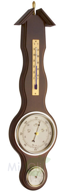 Барометр+Гигрометр+Термометр TFA 20.1037.03, деревянная