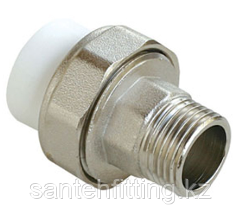 ППР белый американка 32 х 1 1/4 н.р # Jakko, фото 1