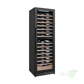 Отдельностоящий винный шкаф 101-200 бутылок Libhof SMD-110 slim black