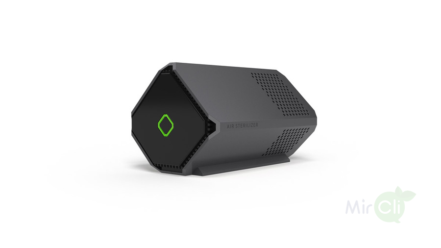 Ионизатор воздуха от батарейки Plazmabox черный металлик