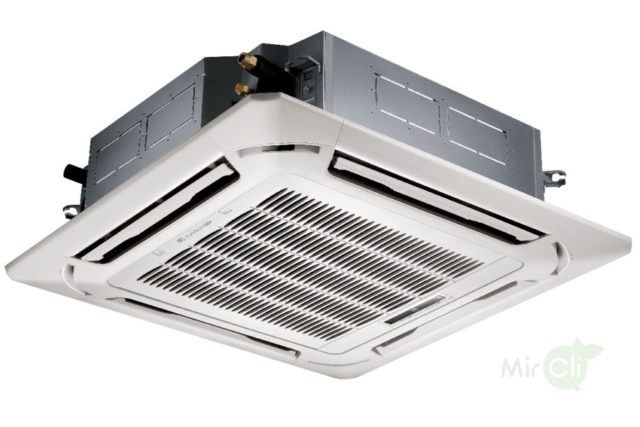 Кассетный кондиционер Systemair SYSPLIT CASSETTE 36 EVO HP Q