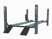 Подъемник четырехстоечный KraftWell KRW5.5 (г/п 5500 кг, гладкие платформы)