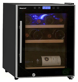 Отдельностоящий винный шкаф 12-21 бутылка Wine Craft BC-12M Grand Cru