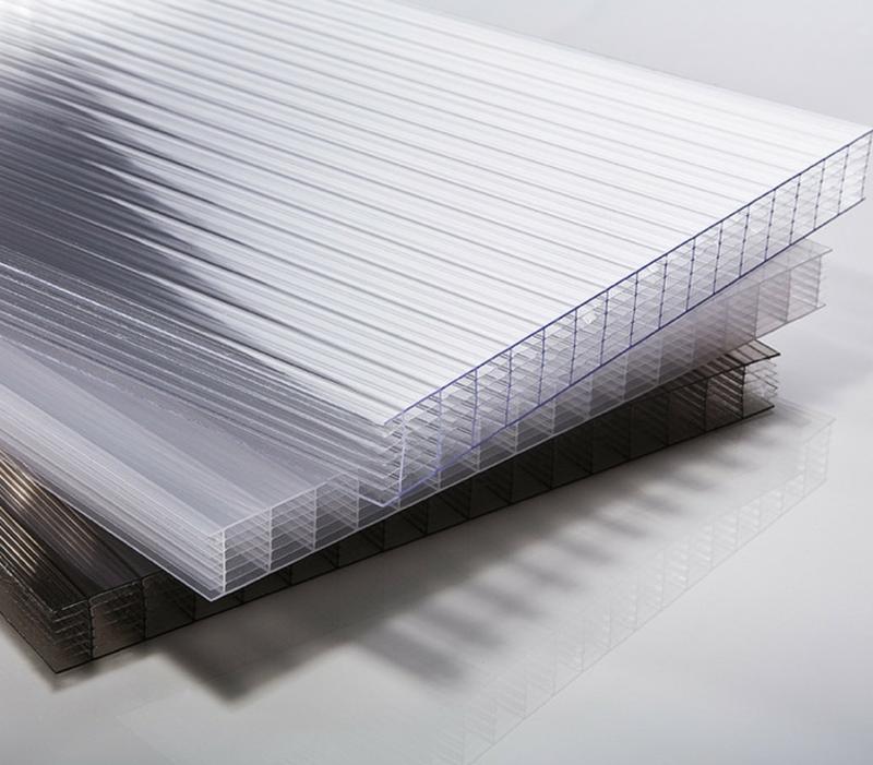Сотовый поликарбонатный лист прозрачный Golden Plast 2100х6000х6мм