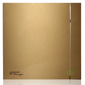 Вытяжка для ванной диаметр 120 мм Soler & Palau SILENT-200 CZ GOLD DESIGN - 4C (230V 50)
