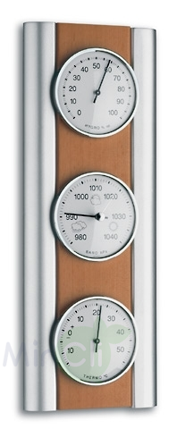 Барометр+Гигрометр+Термометр TFA 20.1053.17, деревянная