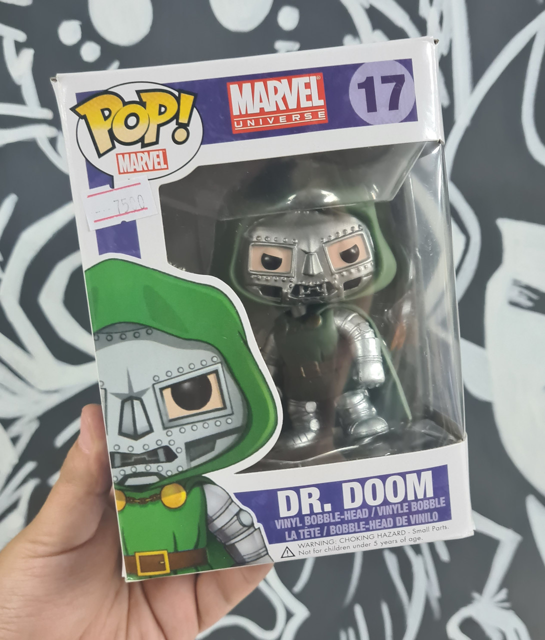 Funko Pop Dr. Doom - Marvel Universe - 17 (Реплика)