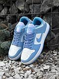 Кеды Nike SB Dunk голуб, фото 5