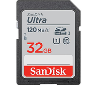 Карта памяти SanDisk ULTRA SD 32GB 120mb/s