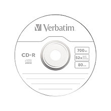 Диск CD-R Verbatim (43432) 700MB 52х 25шт в упаковке