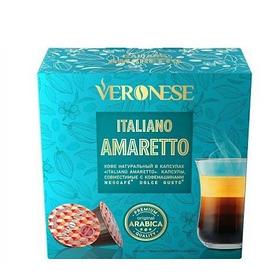 Кофе в капсулах Veronese Amaretto, для Dolce Gusto, 10 шт