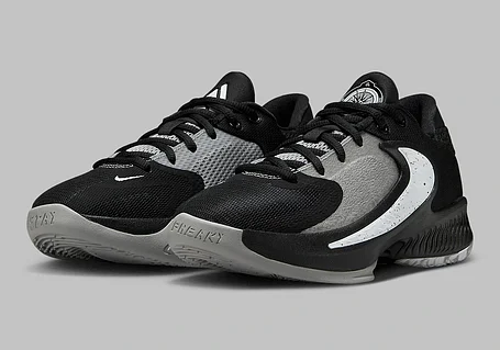 Баскетбольные кроссовки Nike Zoom Freak 4 "Light Smoke Grey", фото 2