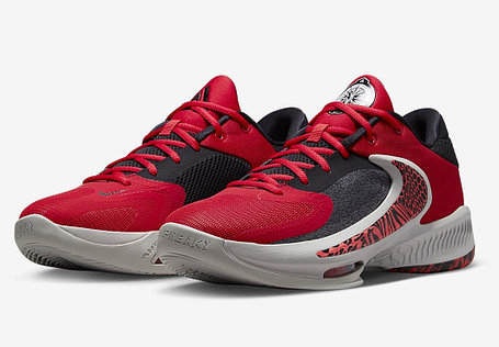 Баскетбольные кроссовки Nike Zoom Freak 4 "University Red", фото 2