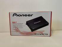 Усилитель звука Pioneer 447  1800W 4 канальный