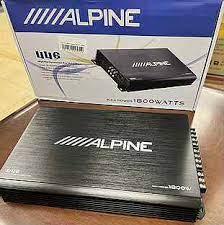 Усилитель звука Alpine 446  1800W 4 канальный