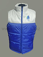 Жилет с нанесением логотипа | Утепленный Жилетки с вышивкой