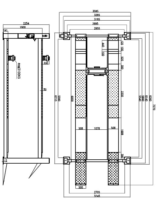 Комплект для сход-развала KraftWell KRW6.5WA+KRWJ7P (г/п 6500 кг) - фото 3 - id-p83061463