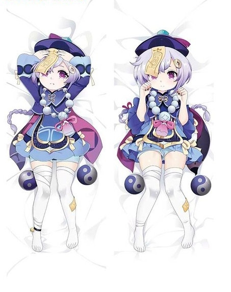 Дакимакура Ци Ци - Genshin Impact (наволочка на подушку) ТЦ Евразия, фото 1