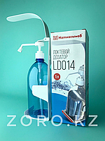 Настенный локтевой дозатор (диспенсер) для антисептика и жидкого мыла 1000 мл, фото 1