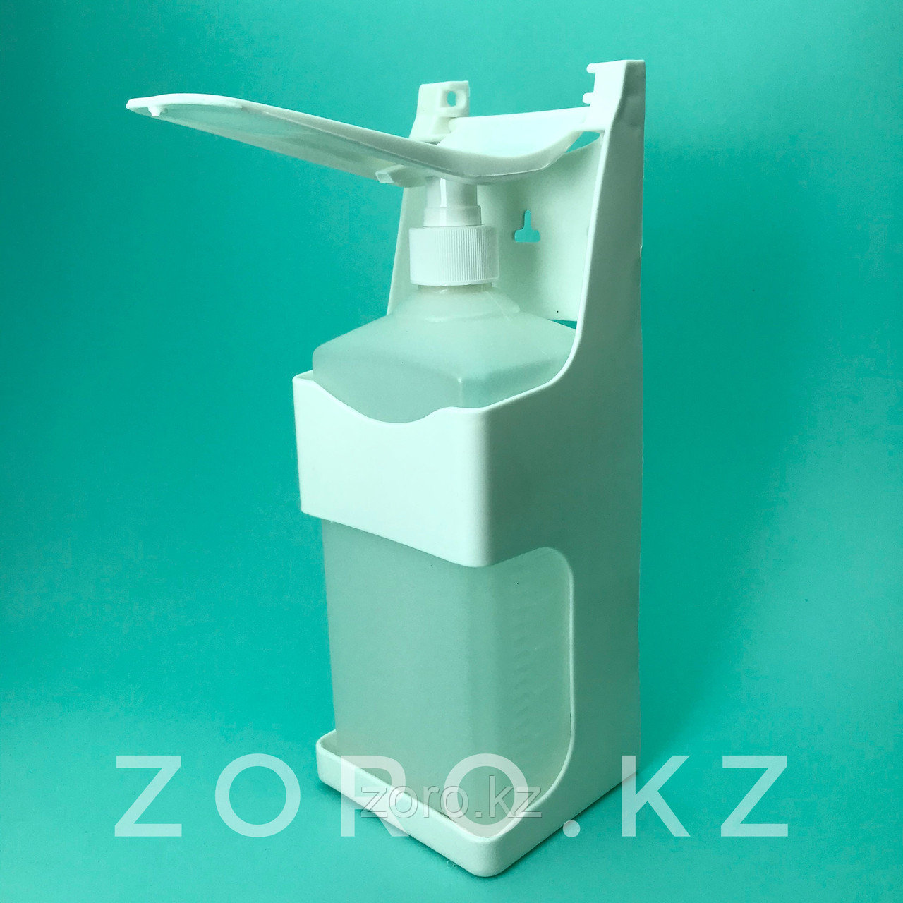 Медицинский локтевой дозатор (диспенсер санитайзер турецкий) для антисептика и жидкого мыла 1000 мл