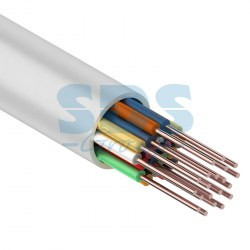 Кабель сигнальной проводки КСПВ 20х0.4 мм., 200м., белый  Паритет