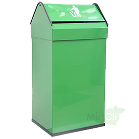 Урны для мусора Nofer Ведро металическое 41 л. зелёное (14118.2 G)