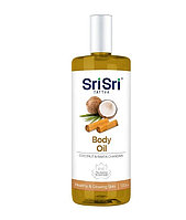 Массажное масло для тела с кокосом, чанданом и ракта чанданом, 200 мг