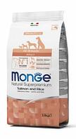 Monge All Breeds Adult Salmone Лосось и рис 2,5кг