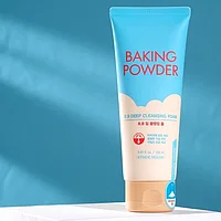 Etude House Baking Powder B.B Deep Cleansing Foam содасы бар макияжды кетіруге арналған тазартқыш к бік