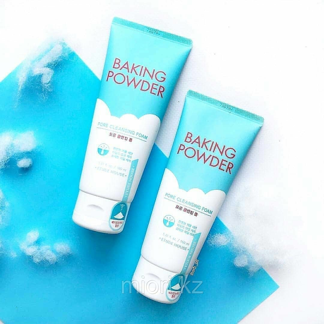 Очищающая пенка 3 в 1 с содой Etude House Baking Powder Pore Cleansing Foam - фото 2 - id-p103516016