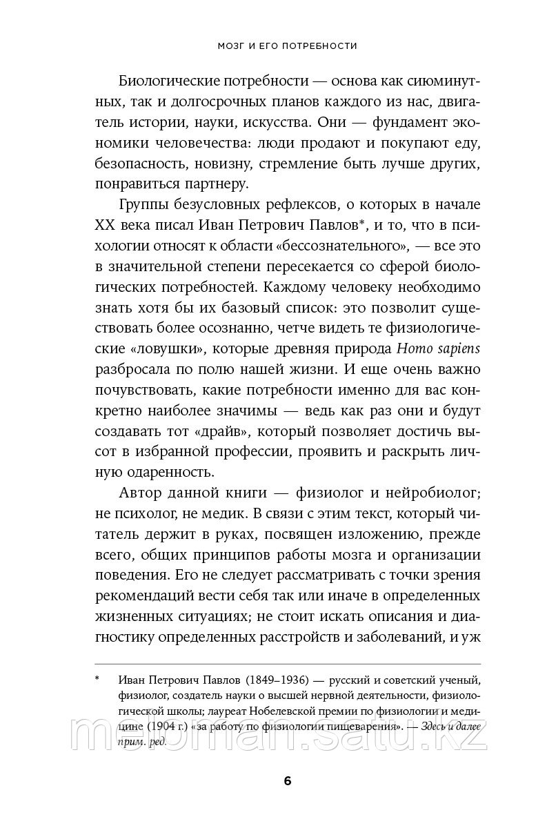 Дубынин В. А.: Мозг и его потребности: От питания до признания - фото 6 - id-p103517435