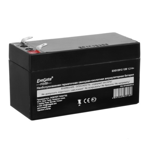 ExeGate Аккумуляторная батарея EXG12012 сменные аккумуляторы акб для ибп (EP269857RUS) - фото 1 - id-p103517698