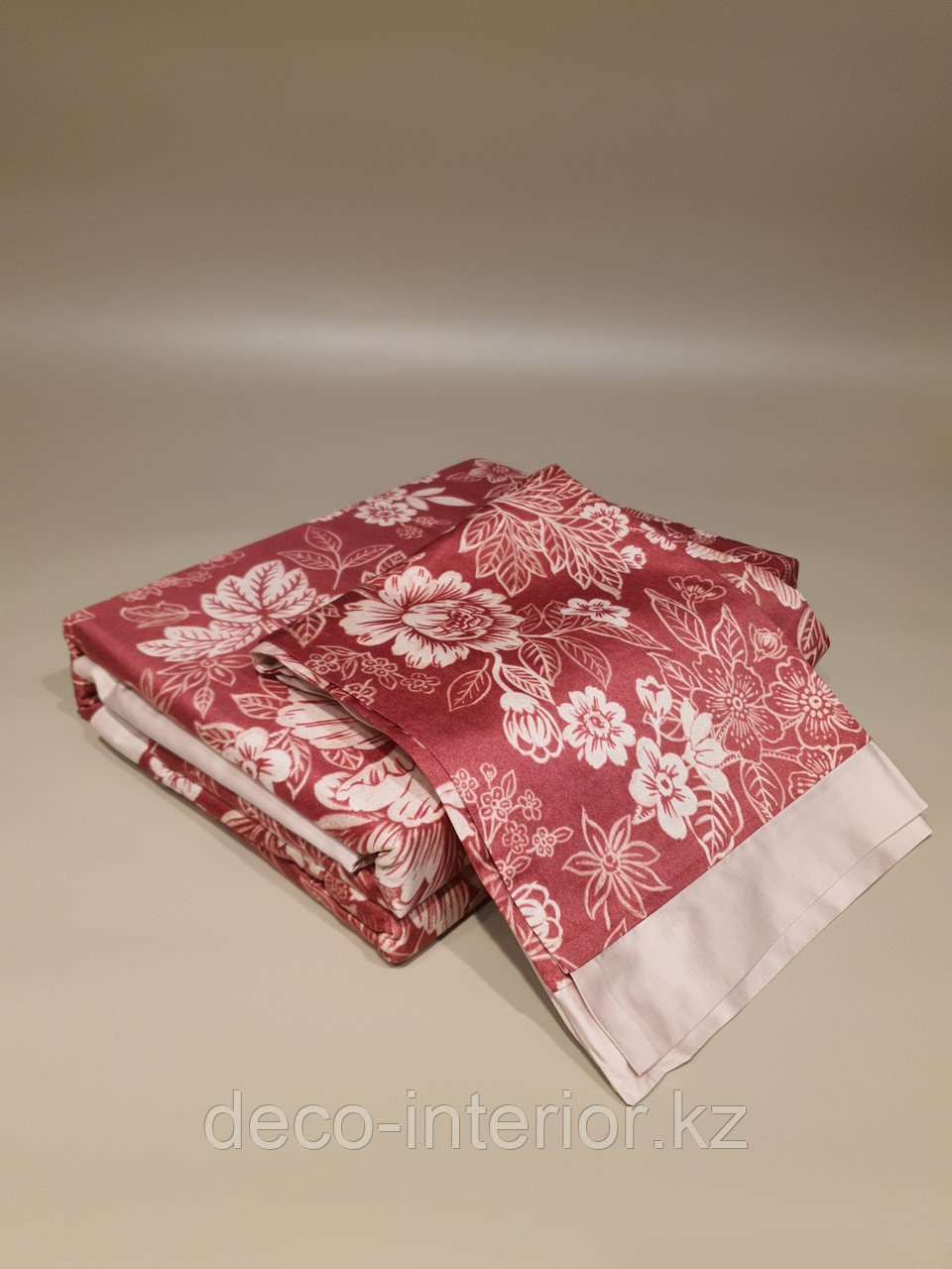 Комплект постельного белья из египетского хлопка с растительным принтом - фото 7 - id-p94008190