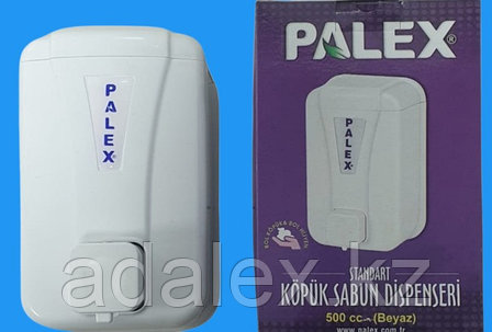 Дозатор Palex для пенного мыла 500 мл белый Диспенсер для пенки пенообразователь, фото 2