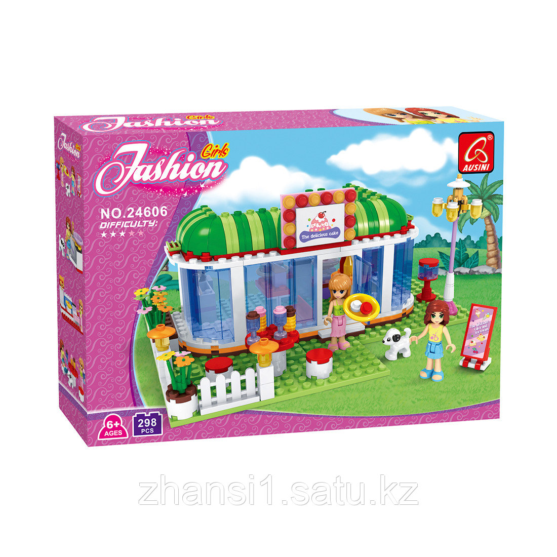 Игровой конструктор Ausini 24606 МИР ЧУДЕС (298 деталей в наборе)