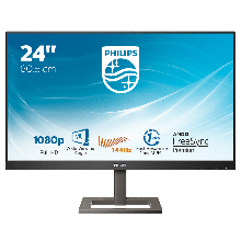 Монитор LCD 23.8'' 16:9 1920х1080(FHD) VA, nonGLARE, 350cd/m2, H178°/V178°, 1ms, HDMI,DP, Tilt, 2Y, Black