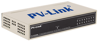 Коммутатор 9-портовый PV-Link PV-PОЕ08M1