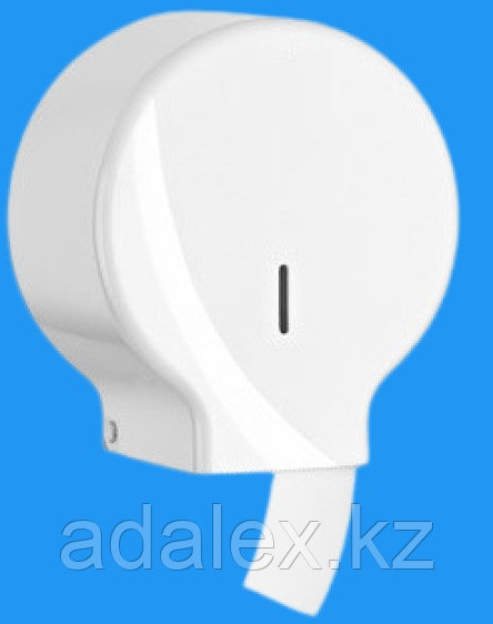 Диспенсер антивандальный для туалетной бумаги джамбо Jumbo белый пластик Турция