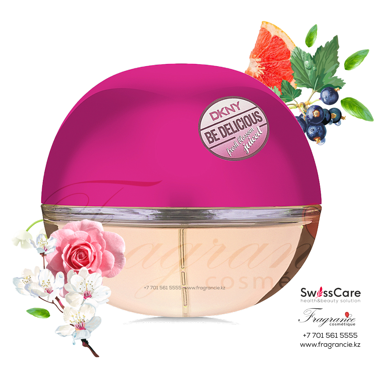 Туалетная вода DKNY Be Delicious Fresh Blossom Juiced (Оригинал - США)