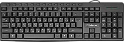 Клавиатура проводная Defender Action HB-719 (Черный) 45719
