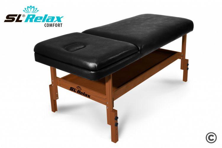 Массажный стол SL Relax Comfort SLR-4 (чёрный) - фото 1 - id-p82199136