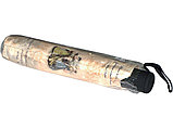 Зонт складной полуавтомат Бомонд, бежевый, фото 5