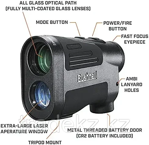 Дальномер BUSHNELL PRIME 1800 ARC BLACK 6X24 (до 1640 м) - фото 6 - id-p102391847